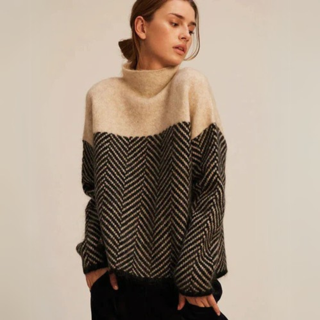 Maeve - Weicher Kaschmir-Rollkragenpullover