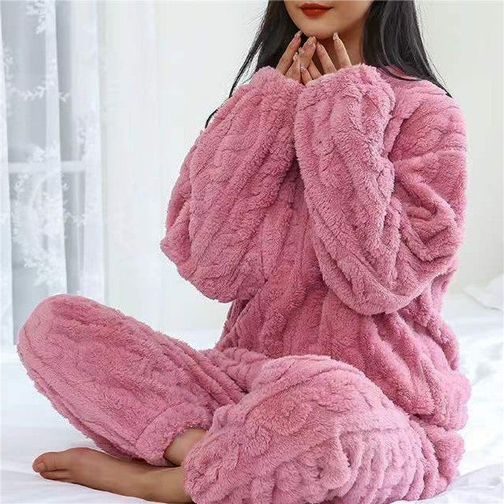 IRMA - Bequemer, kuscheliger Fleece-Pyjama