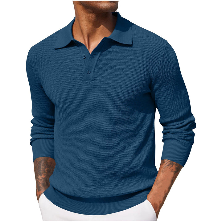 LYSANDER - Elegantes Herren Langarm-Polo