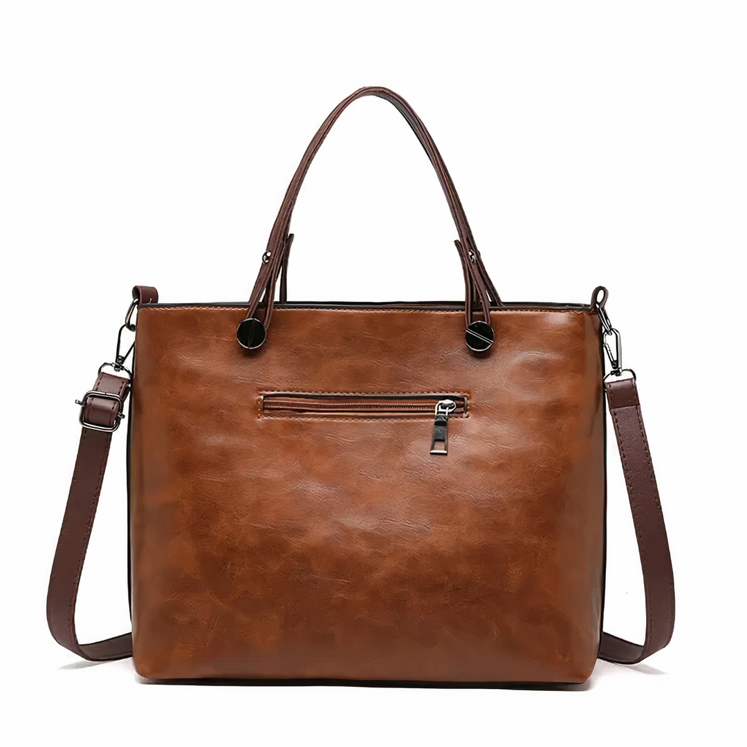 HANNE - Schultertasche im Vintage-Stil