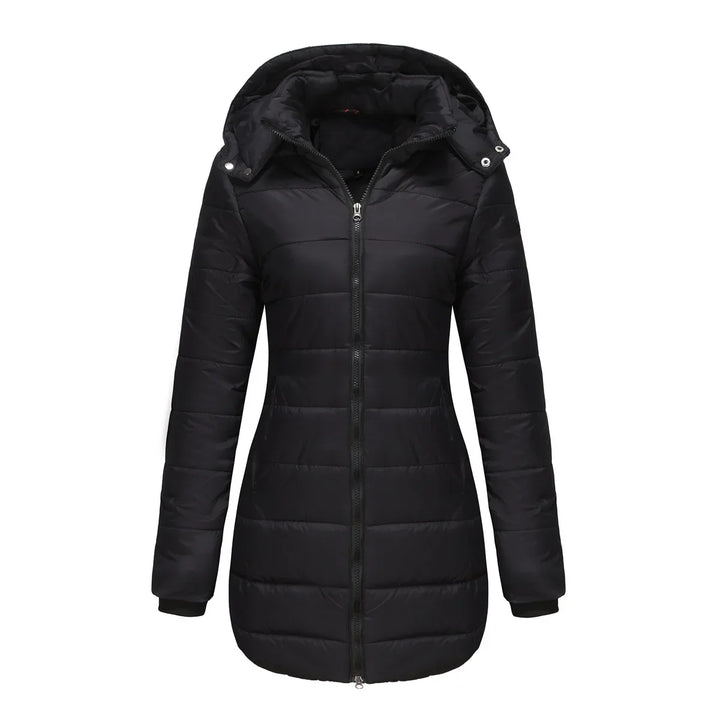 Amira – Mittellanger Outdoor-Wintermantel