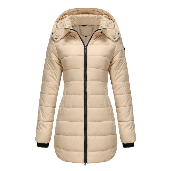 Amira – Mittellanger Outdoor-Wintermantel