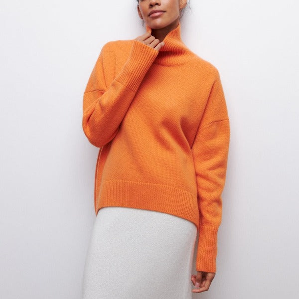 AGATA - Rollkragenpullover