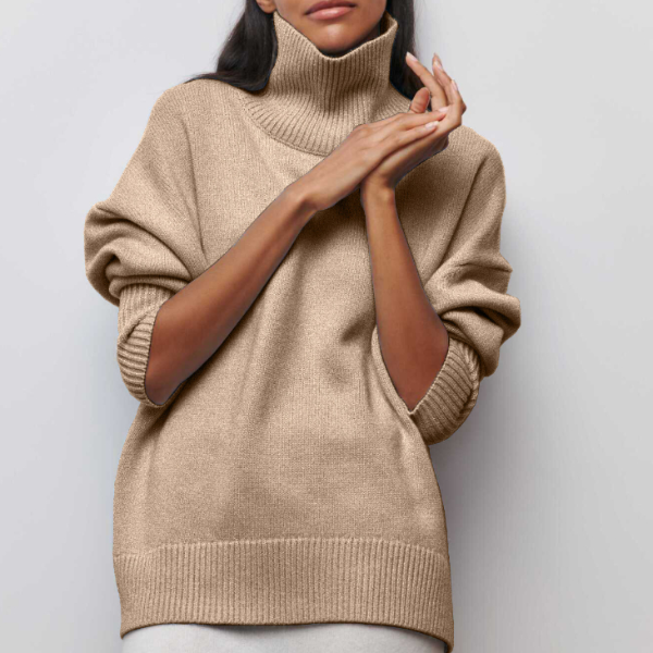 AGATA - Rollkragenpullover