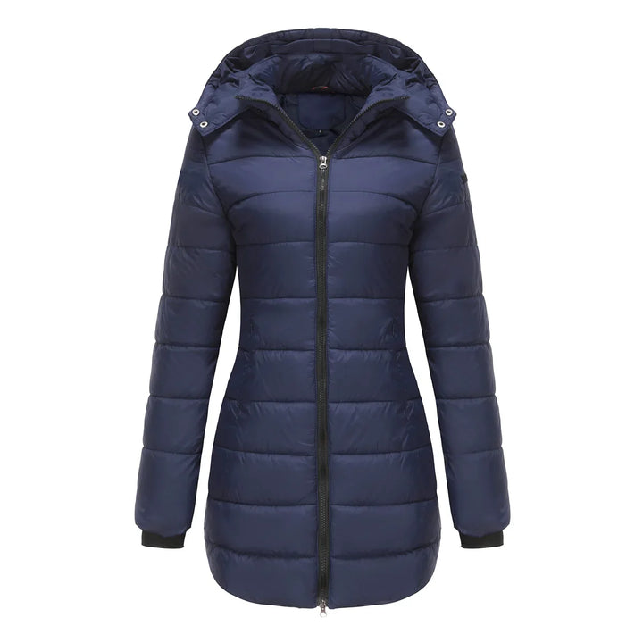 Amira – Mittellanger Outdoor-Wintermantel