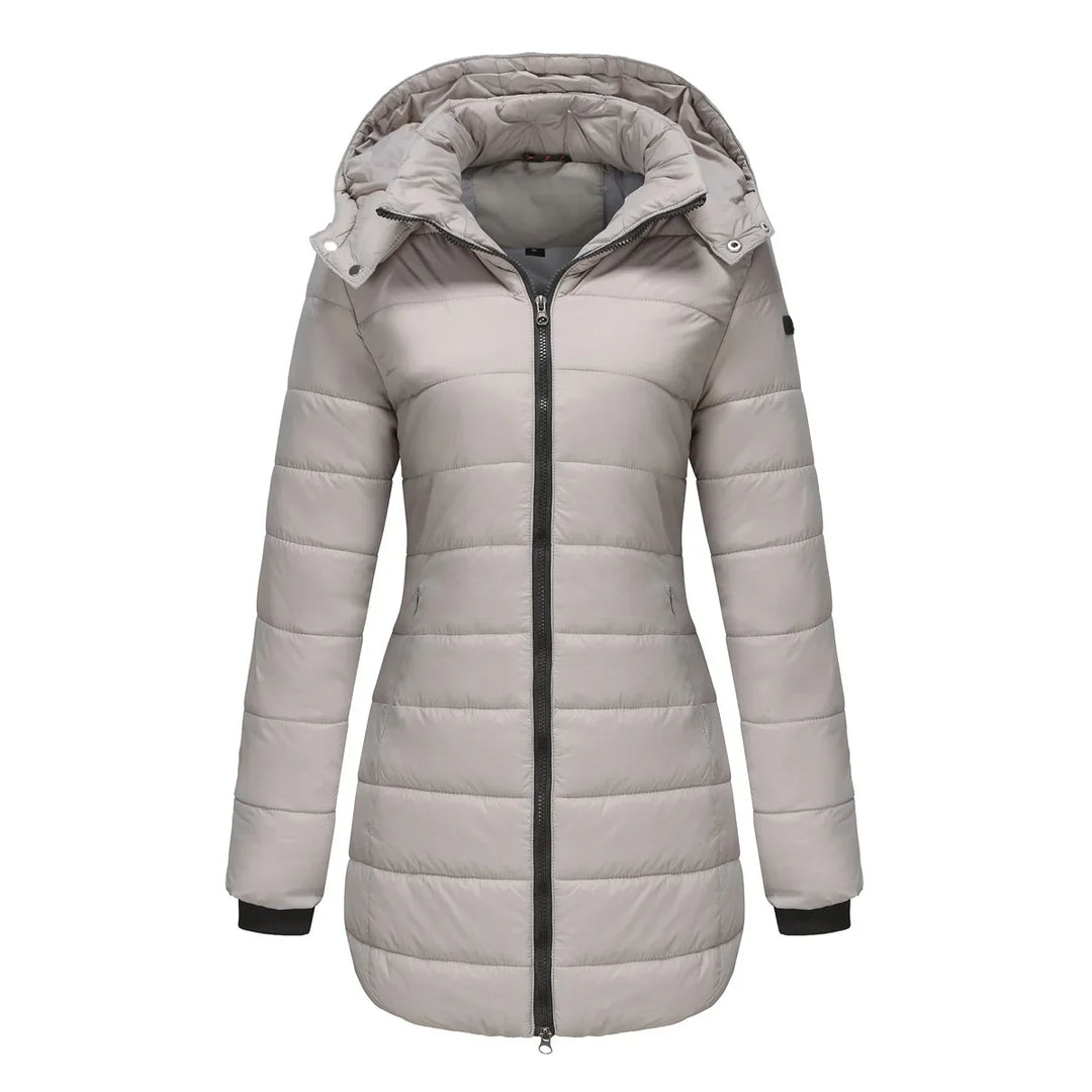 Amira – Mittellanger Outdoor-Wintermantel