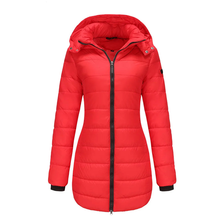 Amira – Mittellanger Outdoor-Wintermantel