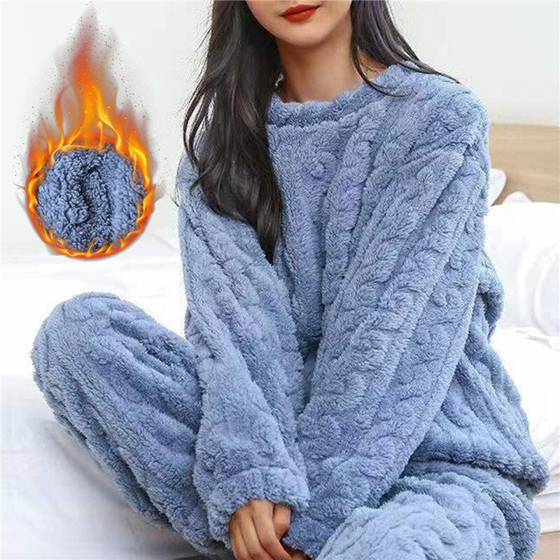 IRMA - Bequemer, kuscheliger Fleece-Pyjama