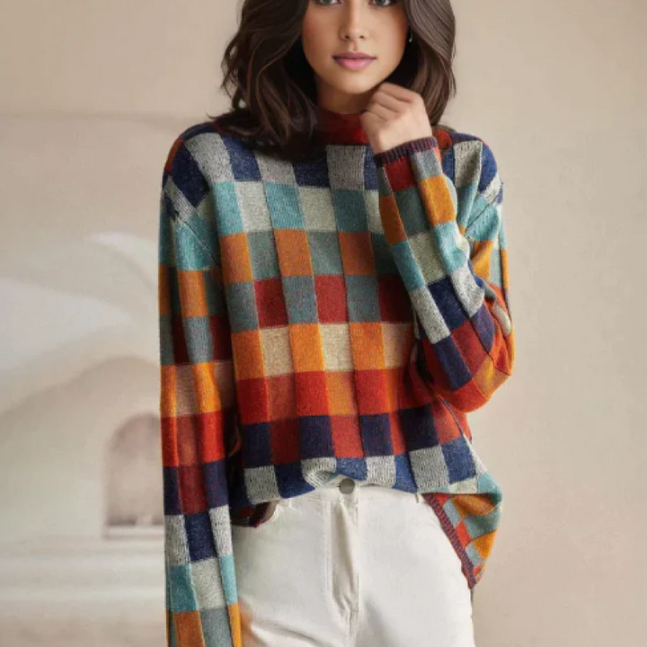 VALENTINA - Patchwork-Pullover